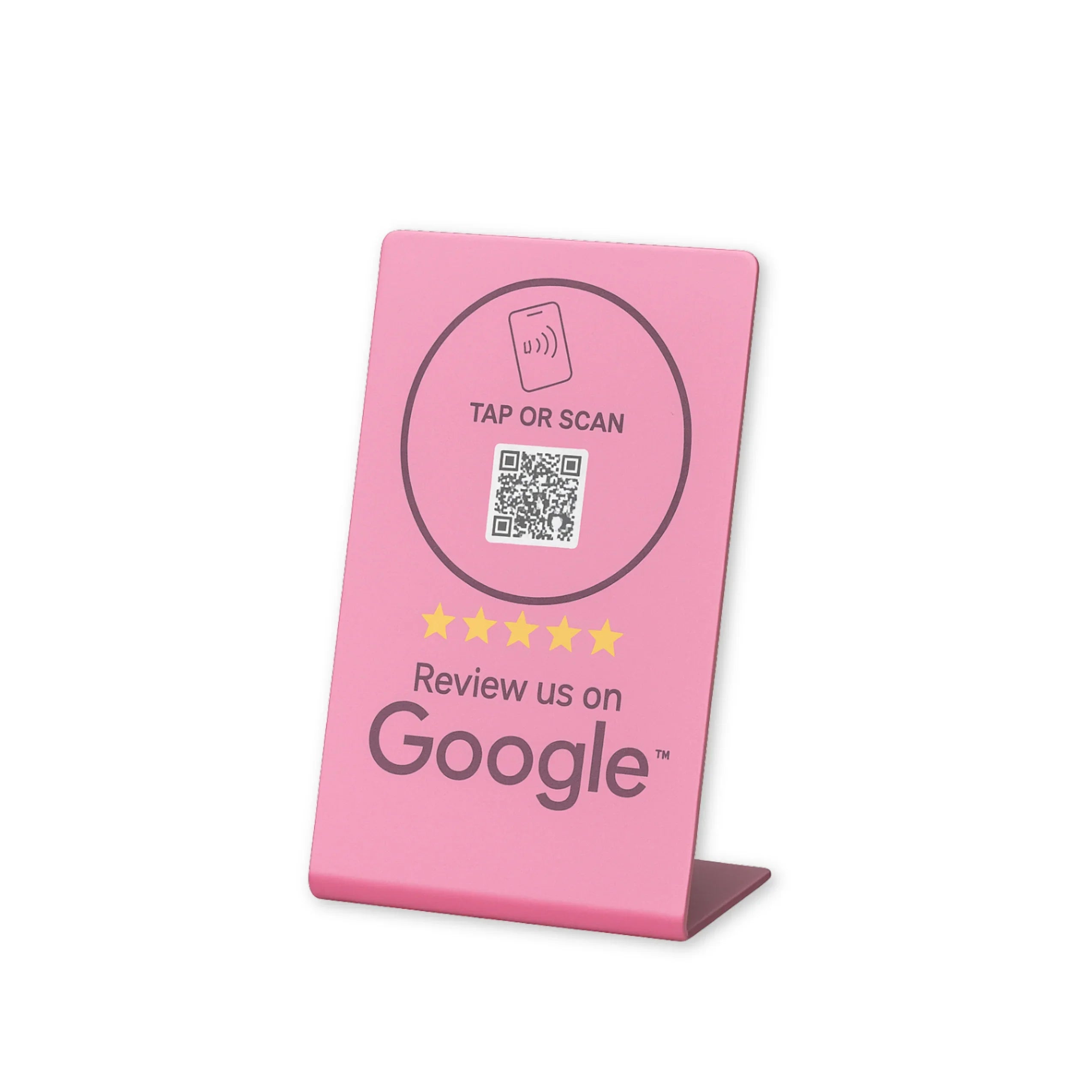 Google Review Stand NFC + QR Tap Sign Review Stands