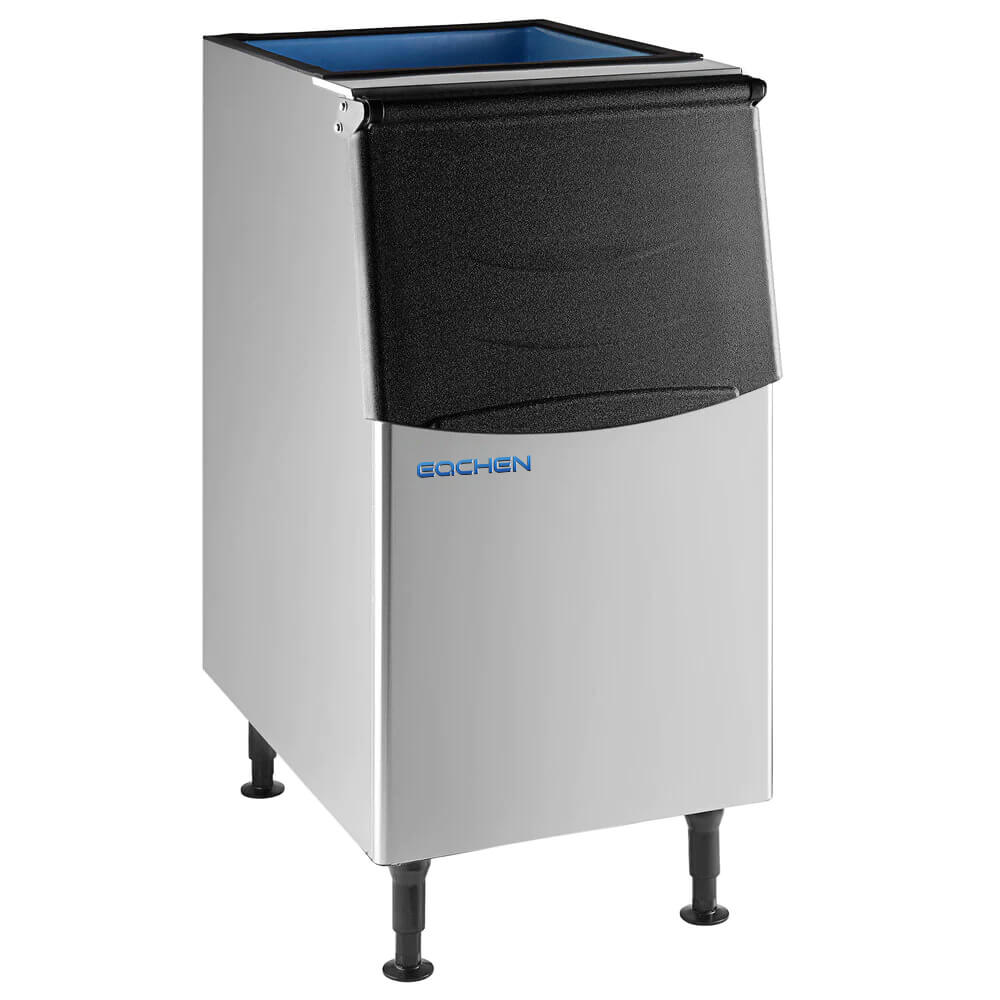 230 lbs Ice Machine Storage, Commercial Ice Storage Bin - Veteran Powered