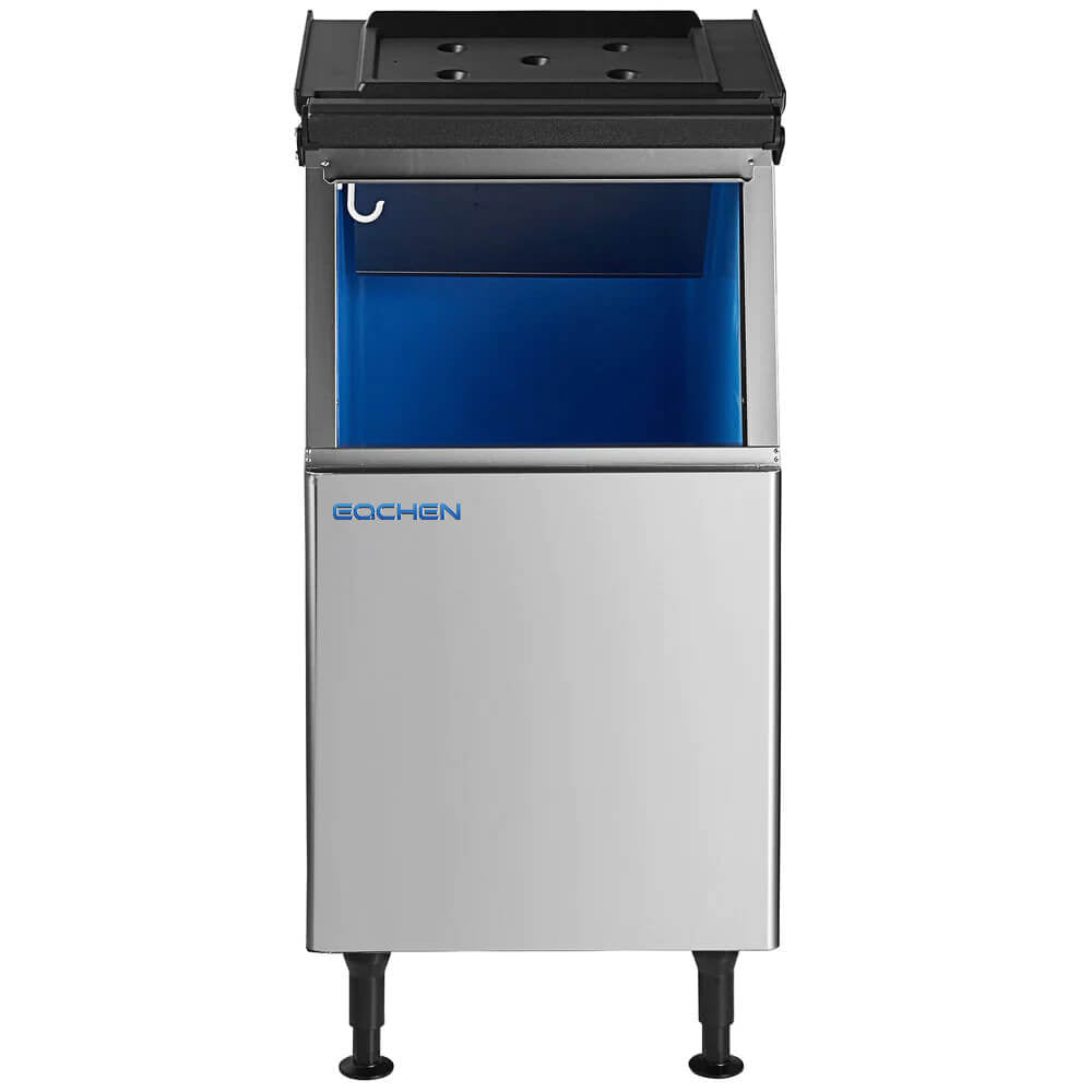 230 lbs Ice Machine Storage, Commercial Ice Storage Bin - Veteran Powered