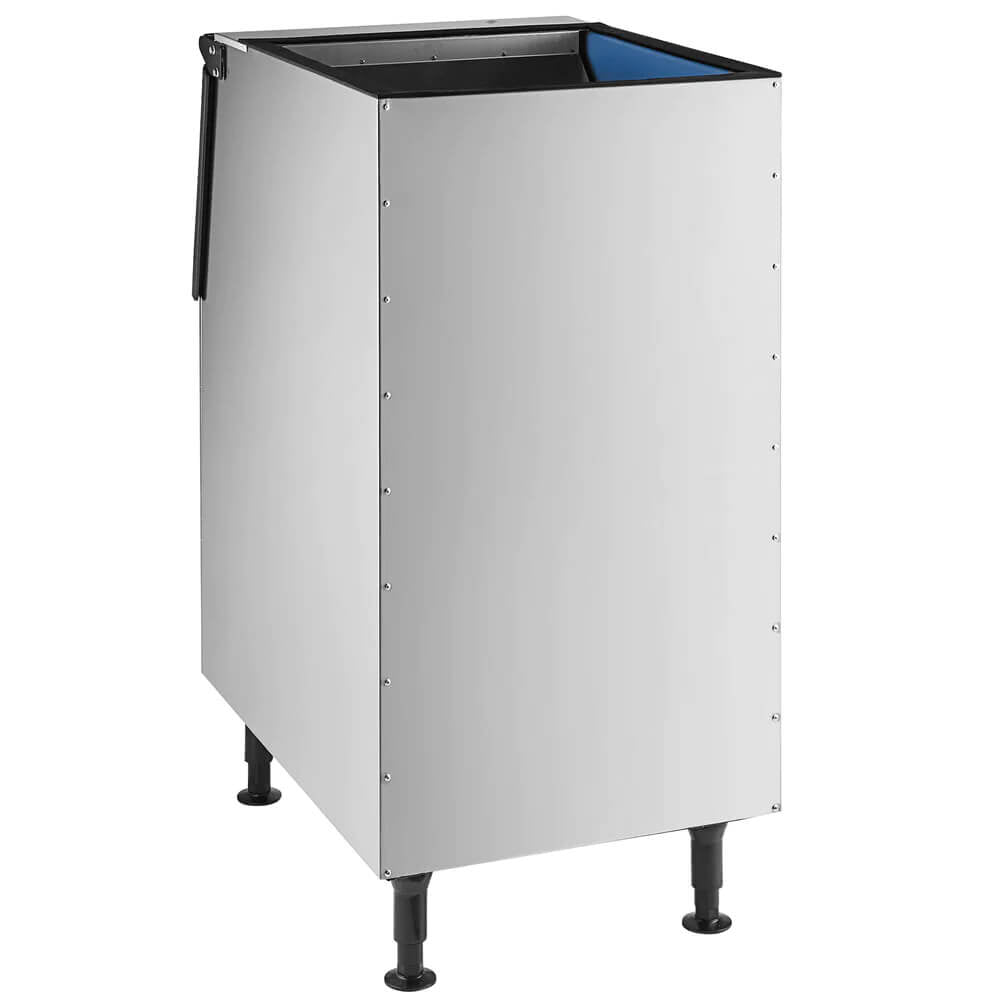 230 lbs Ice Machine Storage, Commercial Ice Storage Bin - Veteran Powered