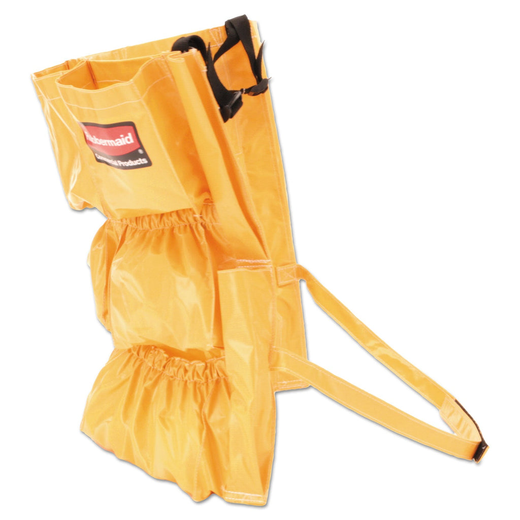 Rubbermaid Brute Caddy Bag, 12 Compartments, Yellow