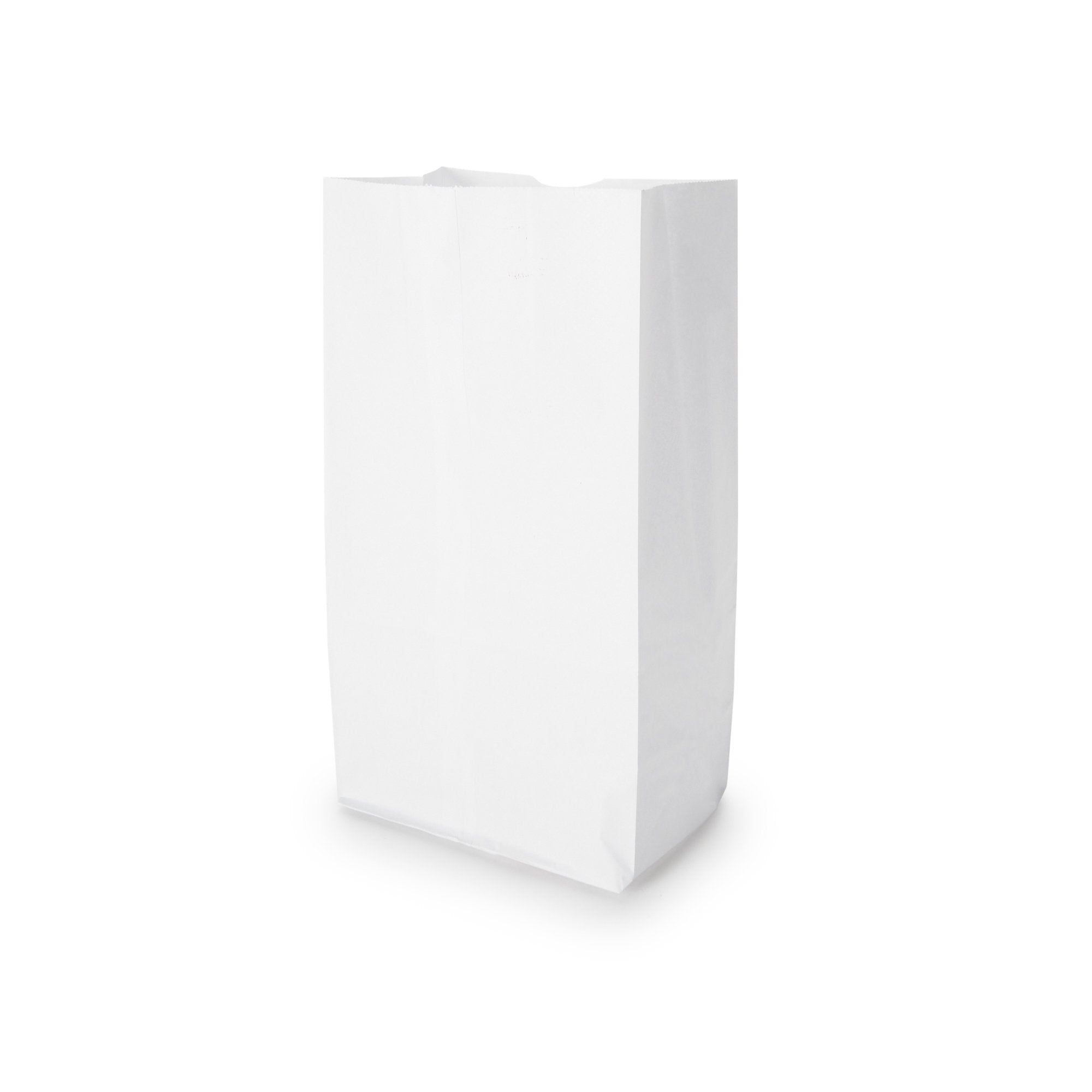 General Supply White Grocery Bag, Size 6 BAGGW6500