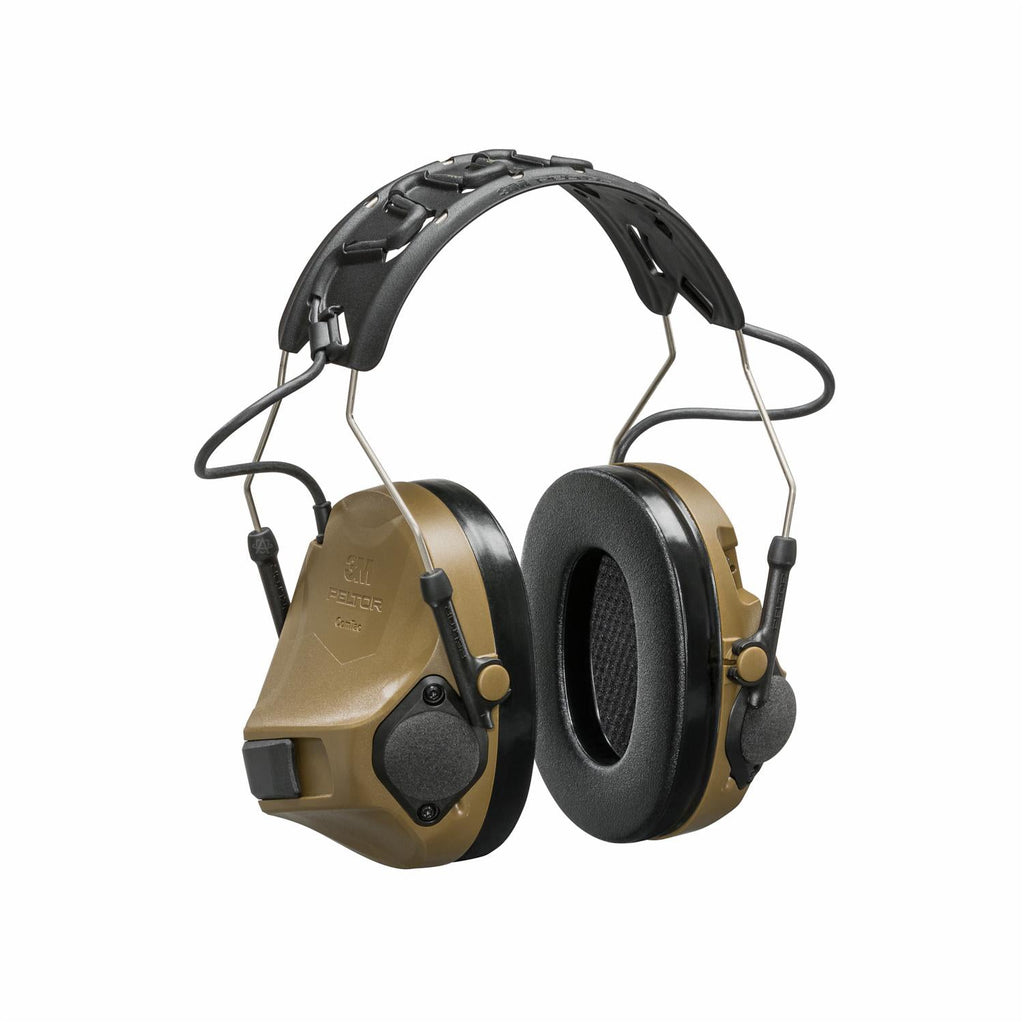 Peltor ComTac VIII | High-Clarity Radio & Instant Hearing Protection w/ Fail-Safe Backup Comms