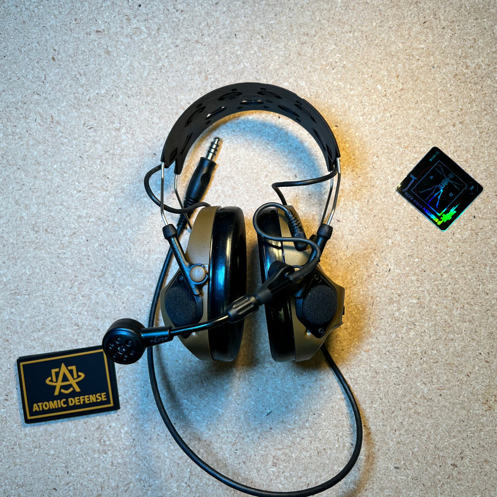 Peltor ComTac VIII | High-Clarity Radio & Instant Hearing Protection w/ Fail-Safe Backup Comms