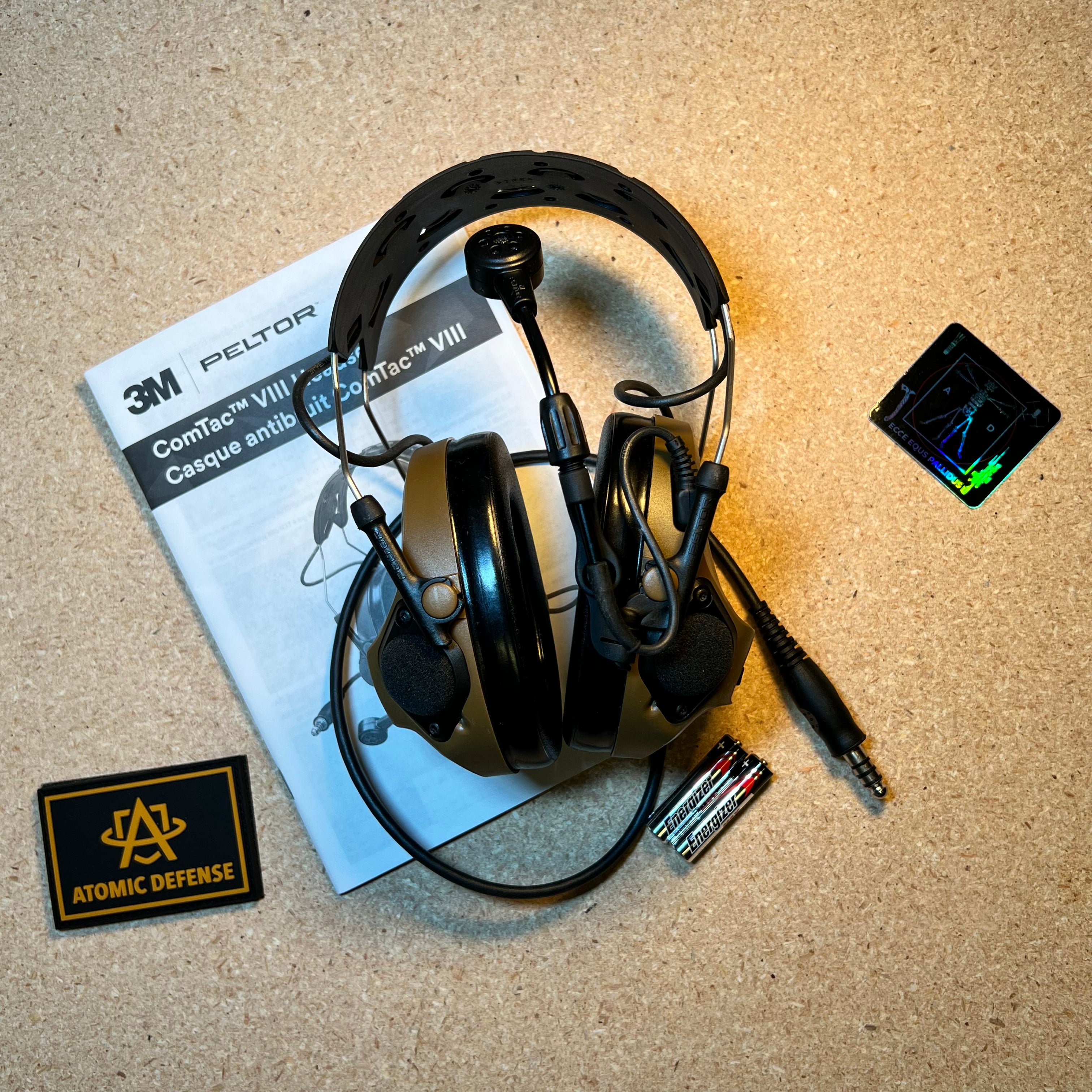 Peltor ComTac VIII | High-Clarity Radio & Instant Hearing Protection w/ Fail-Safe Backup Comms