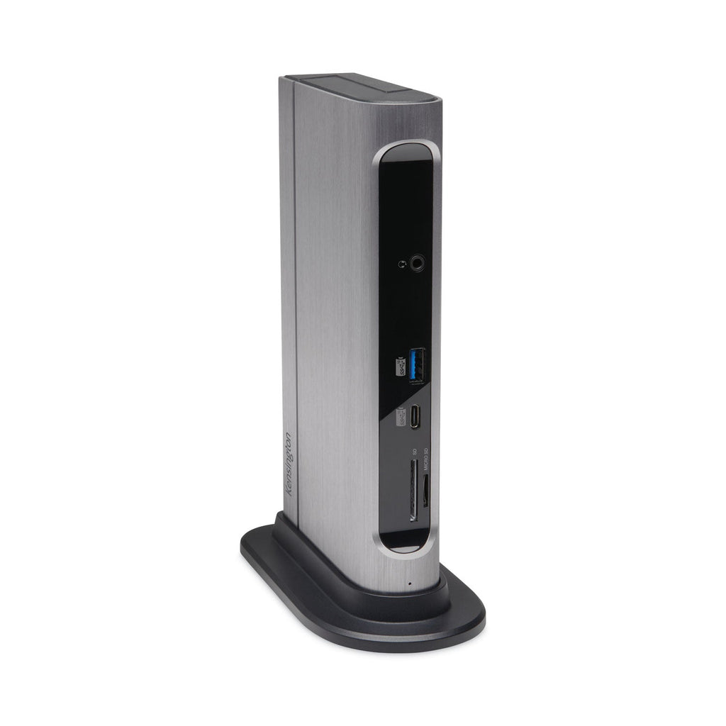 Kensington SD5600T Thunderbolt 3 and USB-C Dual 4K Hybrid Docking Station, Black/Silver