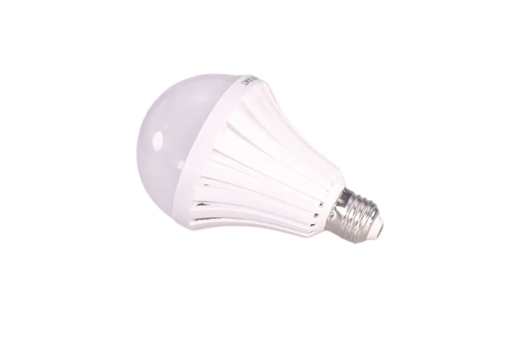 7W LED Emergency Light Bulbs - Rechargeable & Energy Saving - Veteran Powered