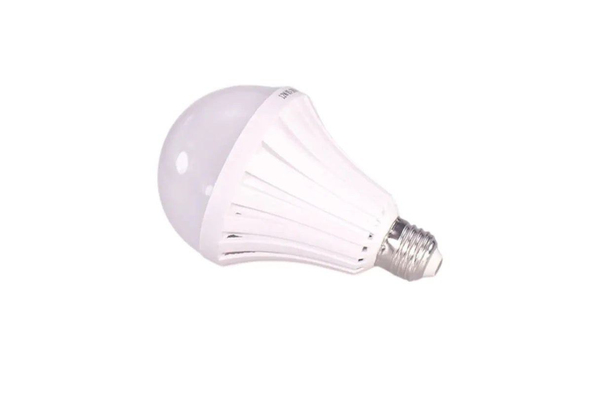 7W LED Emergency Light Bulbs - Rechargeable & Energy Saving - Veteran Powered