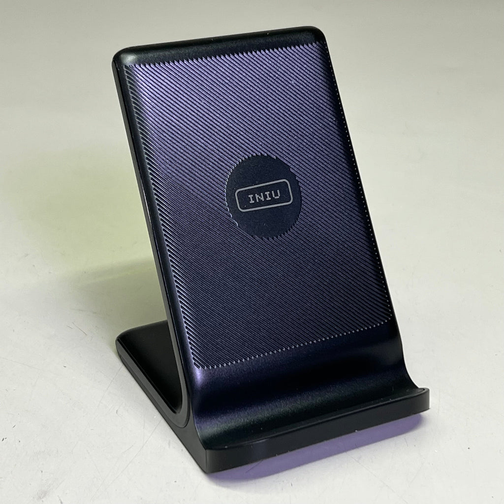 INIU Wireless Charger Stand 4.5" H x 3" W, Black WI-211