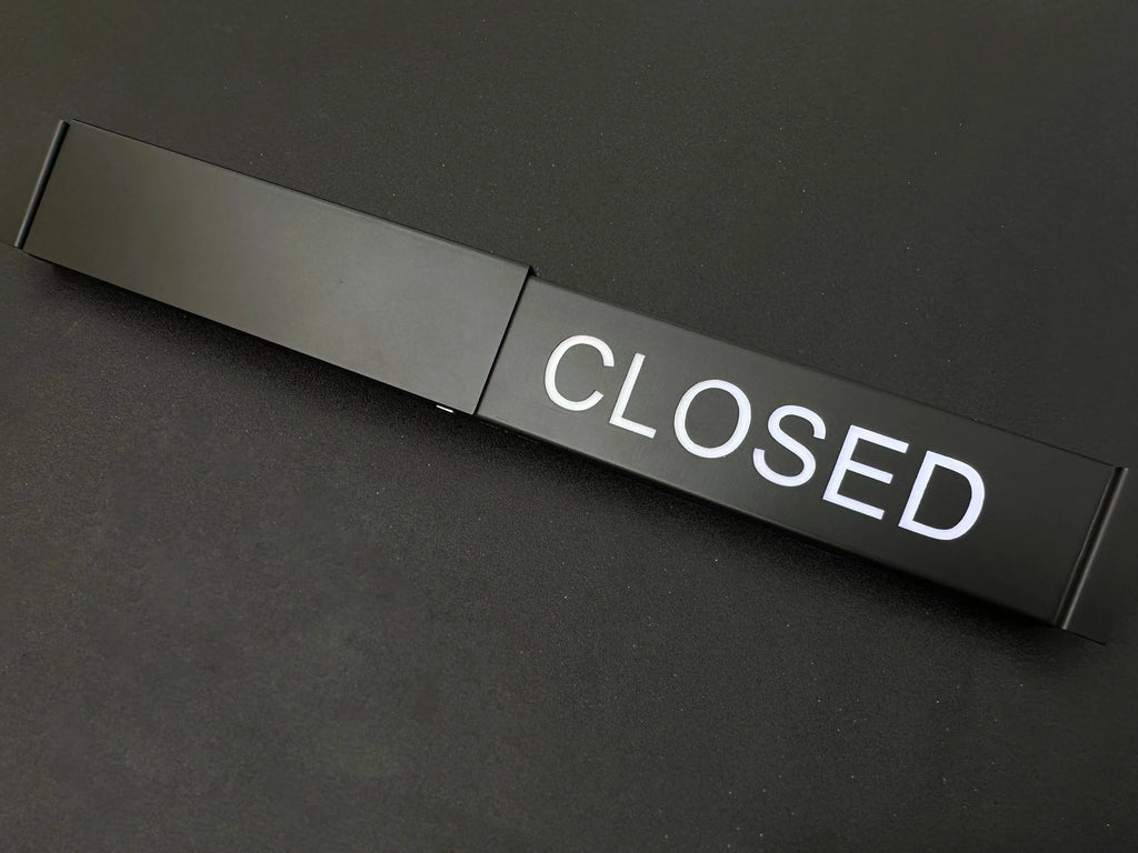 LED Open Closed Sign – RGB Business Sign with Remote Control