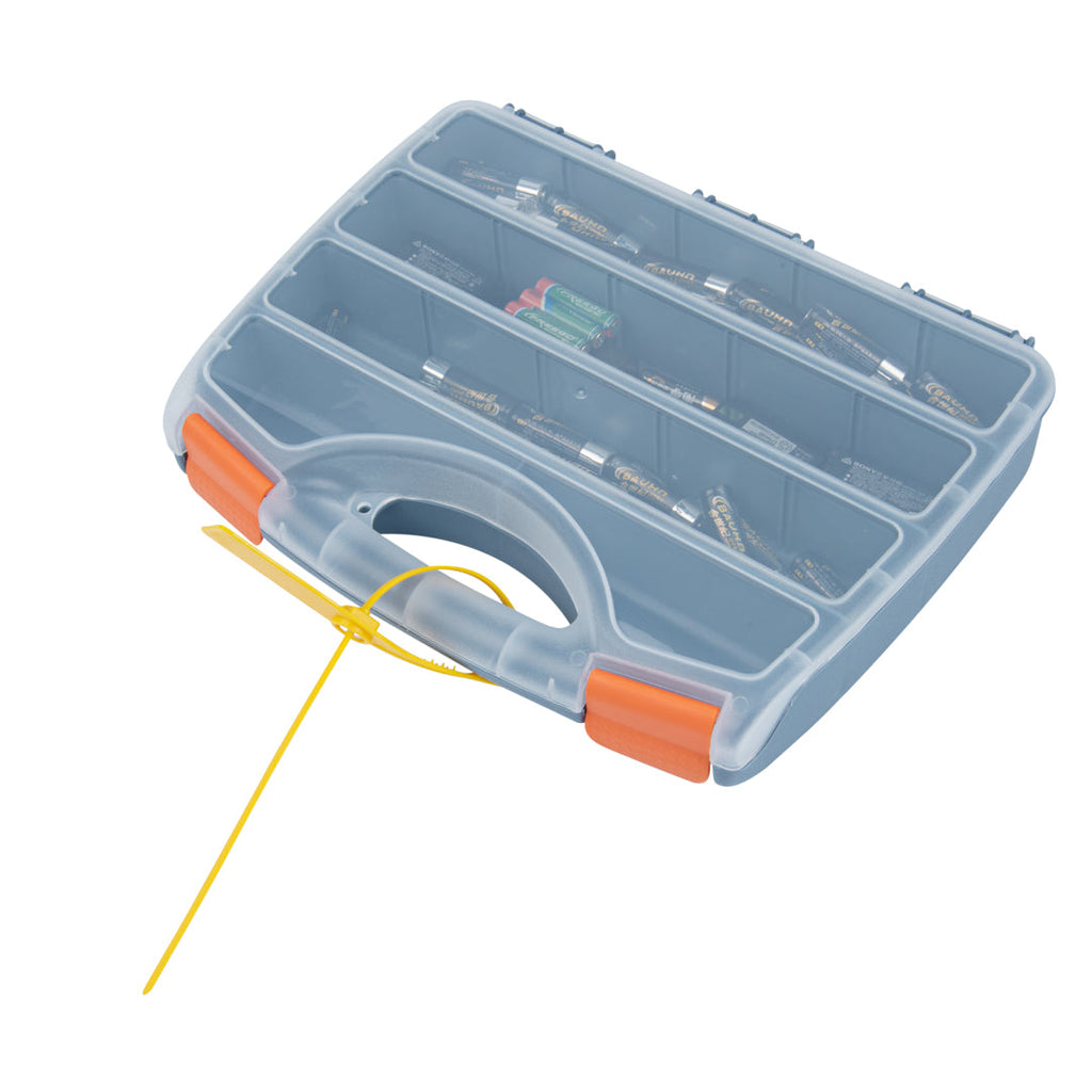 Serve Secure Yellow Security Seal / Zip Tie - Tamper-Evident, Self-Locking - 15 3/4" - 100 count box
