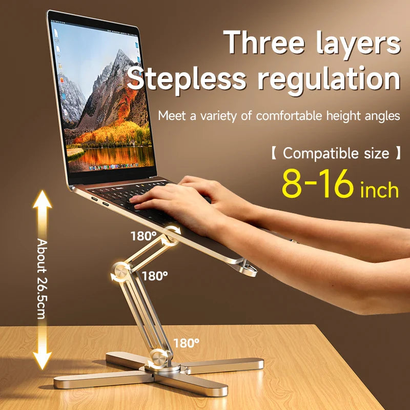 360° Rotation Foldable Laptop Stand