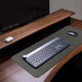 Cotton-Linen XXL Gaming Mouse Pad Rubber Anti-Slip Keyboard & Mouse Desk Mat — 31.5 x 11.8 in (800 x 300 mm) / 35.4 x 15.7 in (900 x 400 mm)
