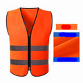 High Visibility Safety Vest for Traffic and Nighttime Safety