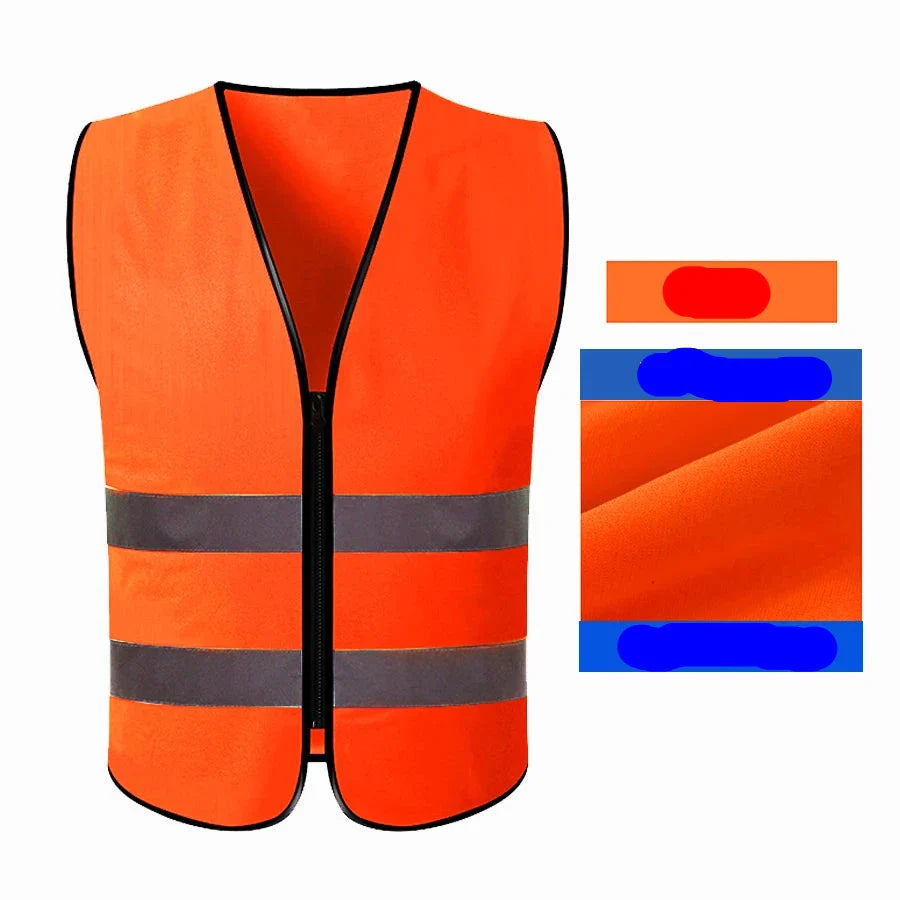 High Visibility Safety Vest for Traffic and Nighttime Safety