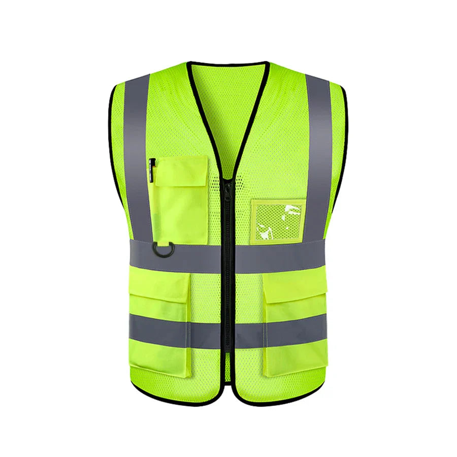High Visibility Safety Vest for Traffic and Nighttime Safety