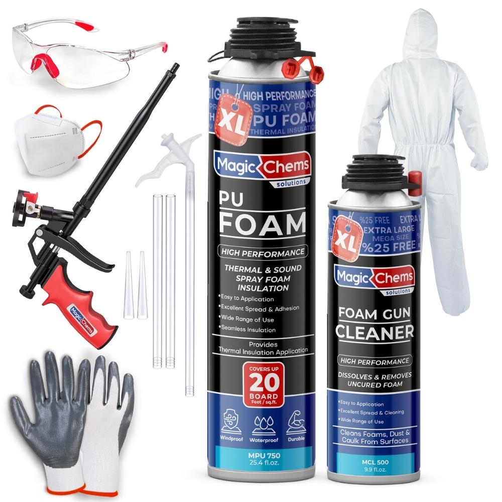 Spray Foam Insulation Kit - 25.4 oz