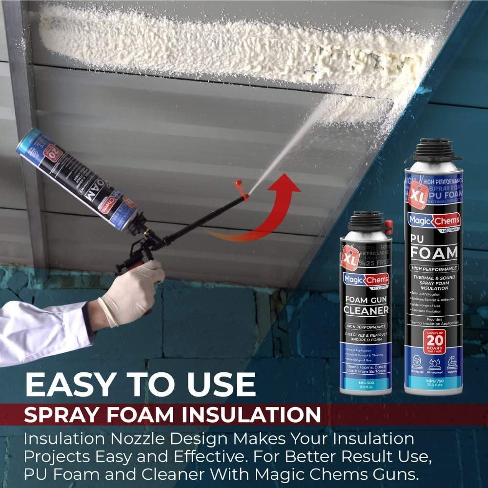 Spray Foam Insulation Kit - 25.4 oz