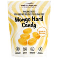 Andy Anand Sugar-Free Mango Hard Candy, 7 oz – European Imported, Stevia Sweetened, Keto & Diabetic-Friendly Gourmet Snack Gift Box
