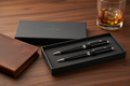 Coventry Black Lacquer Pen and Pencil Gift Set