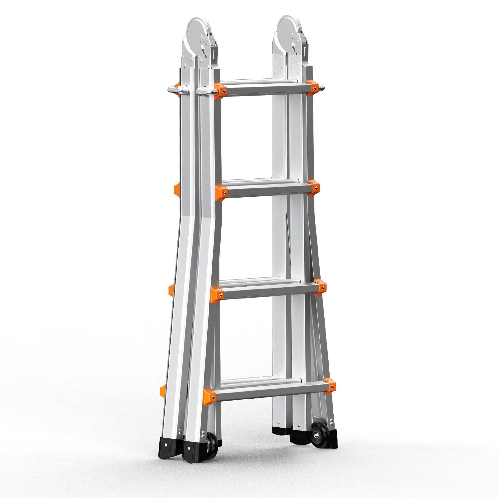 Telescoping Ladder A Frame 13 FT Extension Multi-Function for Homework