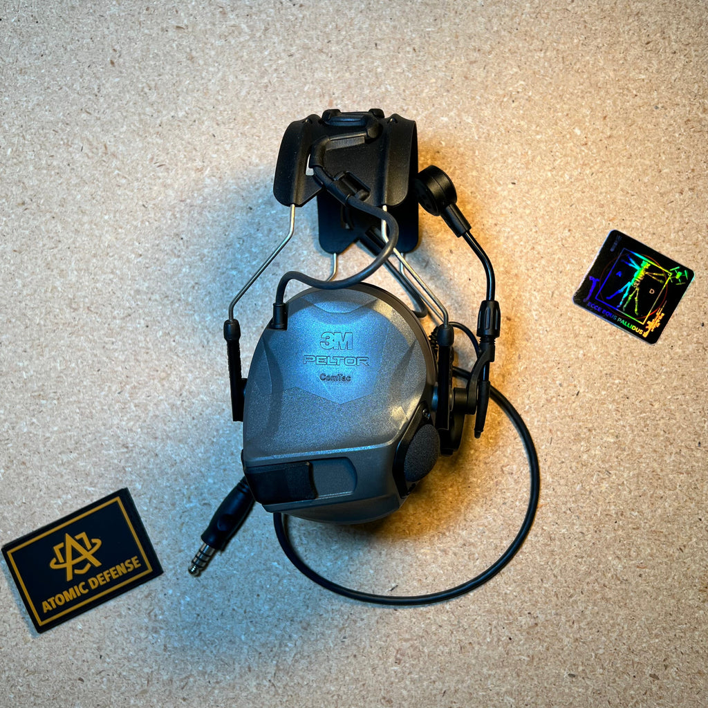 Peltor ComTac VIII | High-Clarity Radio & Instant Hearing Protection w/ Fail-Safe Backup Comms
