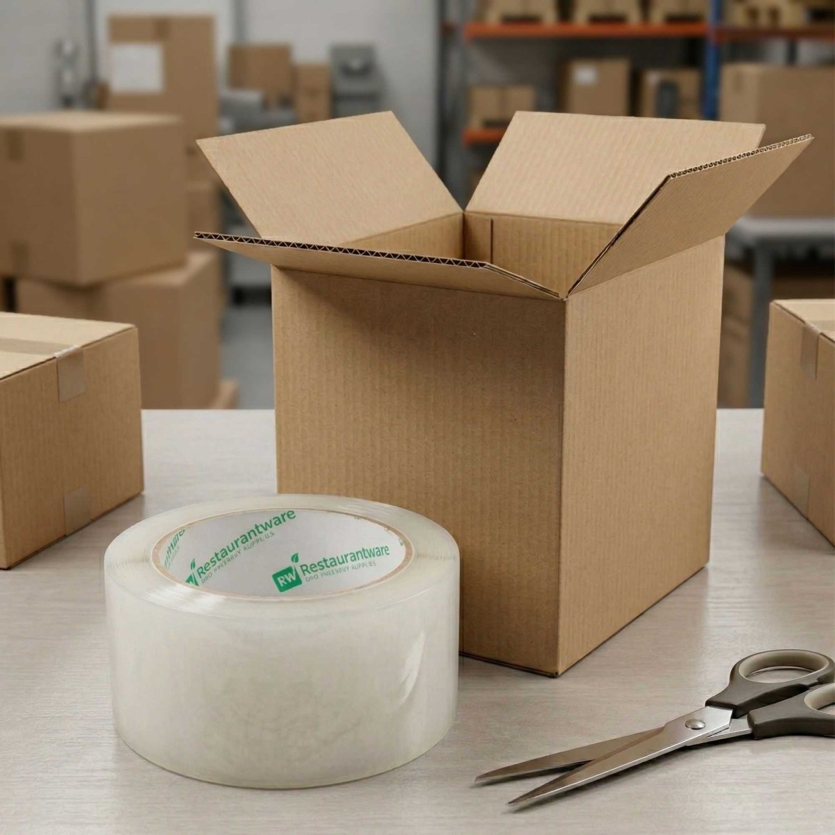 Handy Tek Clear Industrial Tape - 2 mil - 3" x 110 yds - 1 count box - Veteran Powered