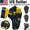 Heavy Duty Drill Holster Tool Belt Pouch Bit Holder Hanging Waist Bag Drill Tool - Veteran Powered