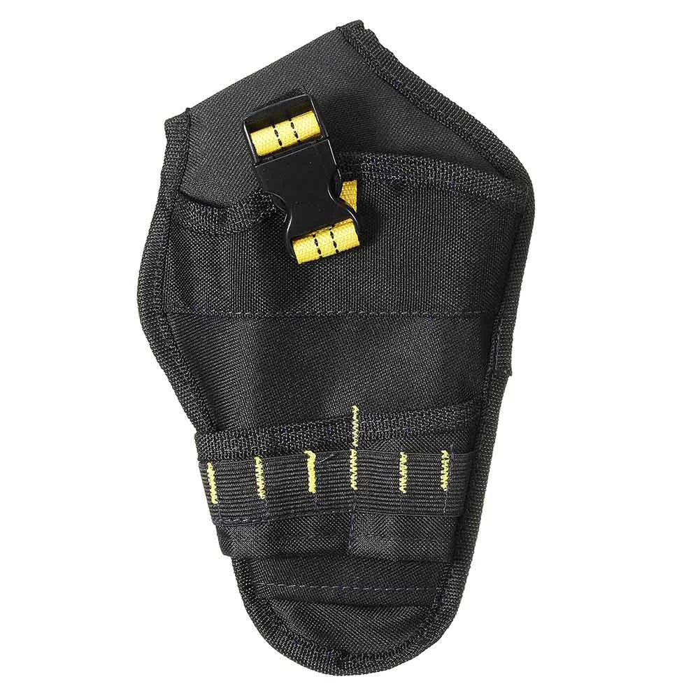 Heavy Duty Drill Holster Tool Belt Pouch Bit Holder Hanging Waist Bag Drill Tool - Veteran Powered