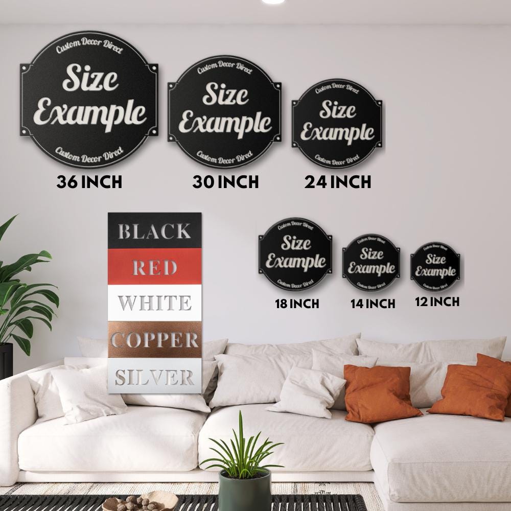Personalized Garage Sign, Hanging Shop Sign, Store Sign, Husband Gift, Custom Garage Sign, Metal Shop Sign, Metal Workshop Sign, Metal Sign