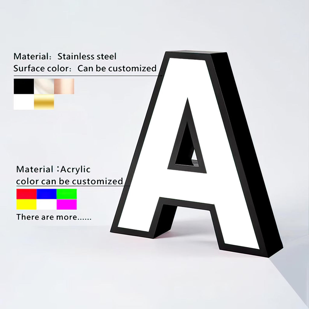 Front Lit LED Channel Letters – Custom 3D Business Sign for Storefront