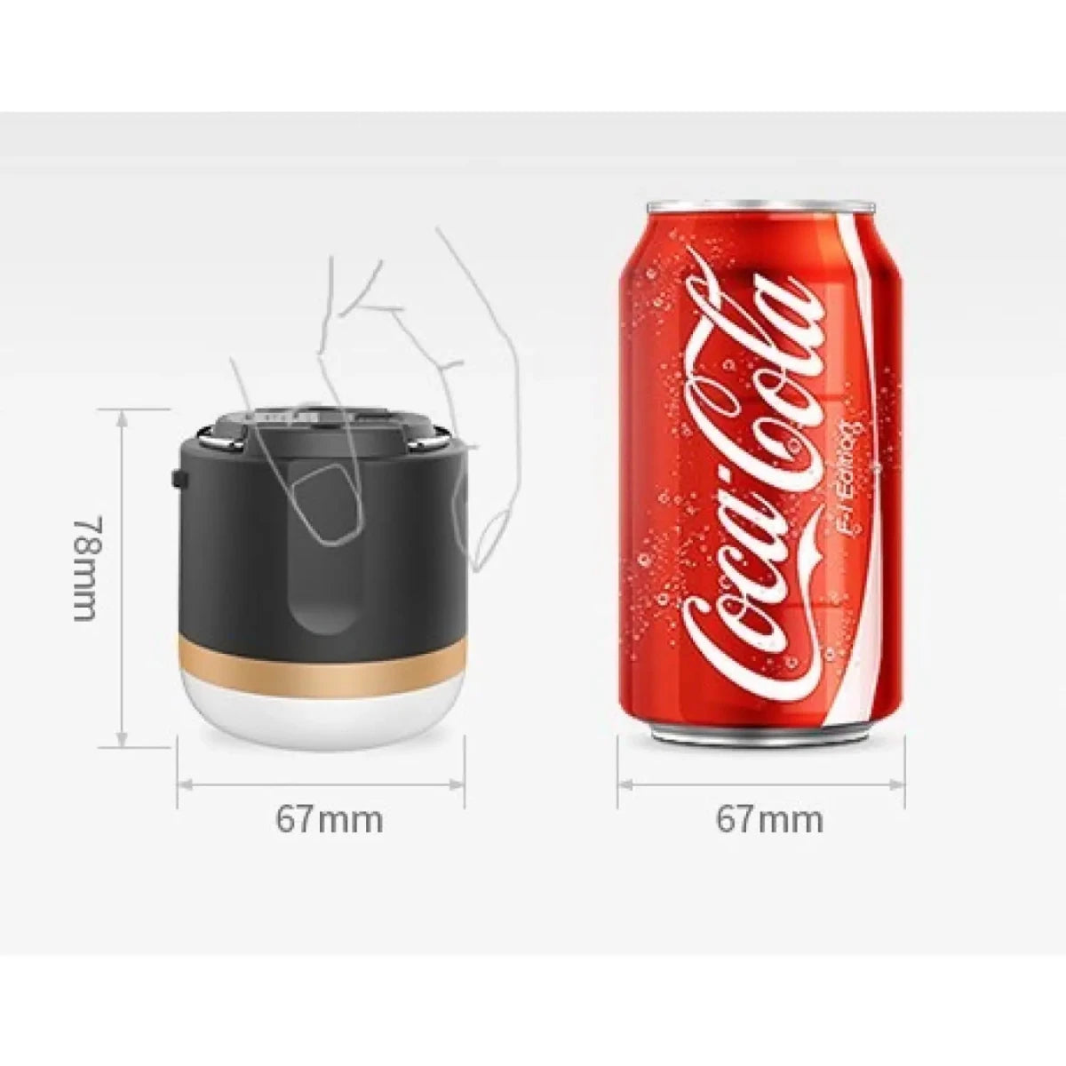 LED Camping Light – Emergency Lamp with Waterproof for Outdoor Tent - Veteran Powered