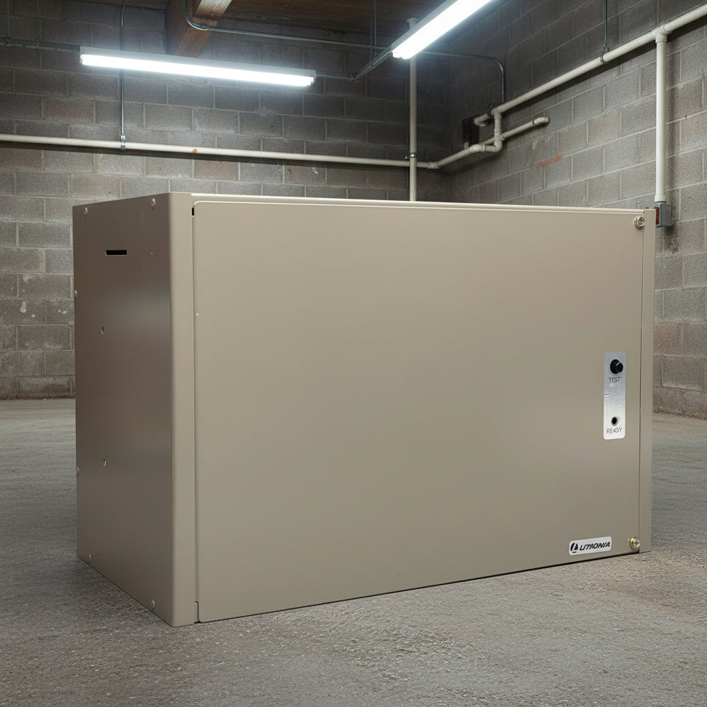 LITHONIA Titan Series Die - formed Steel Emergency Lighting Unit ELT125LB MT H5012 (New) - Veteran Powered