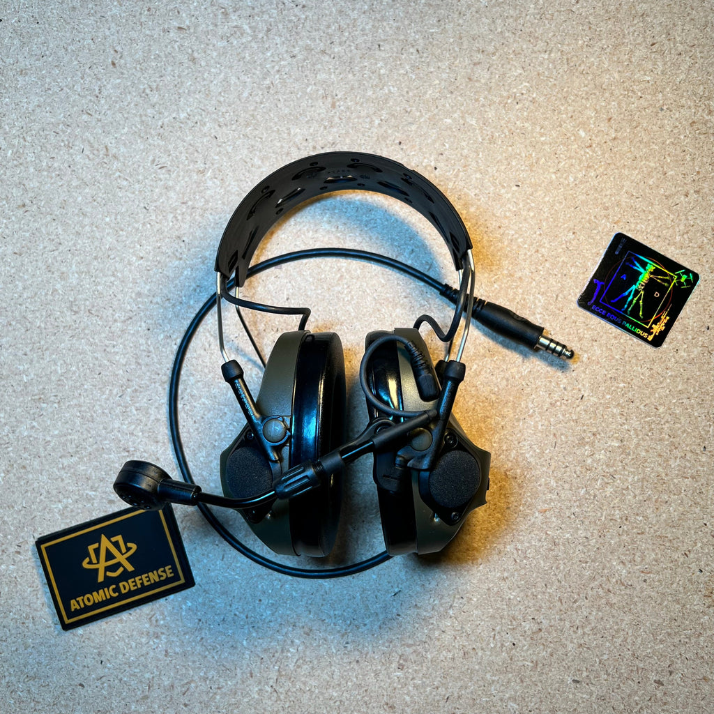 Peltor ComTac VIII | High-Clarity Radio & Instant Hearing Protection w/ Fail-Safe Backup Comms