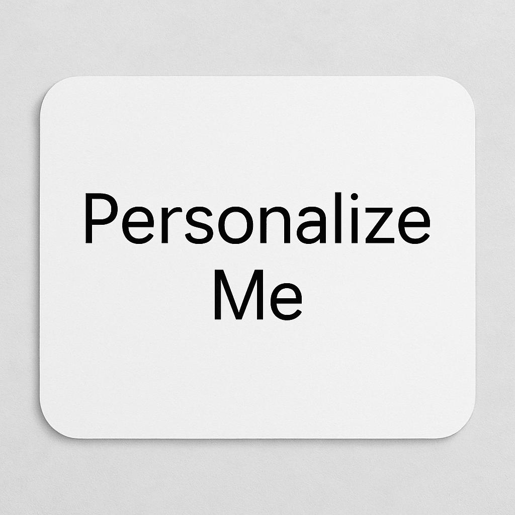 Personalized Colorful Mouse Pads