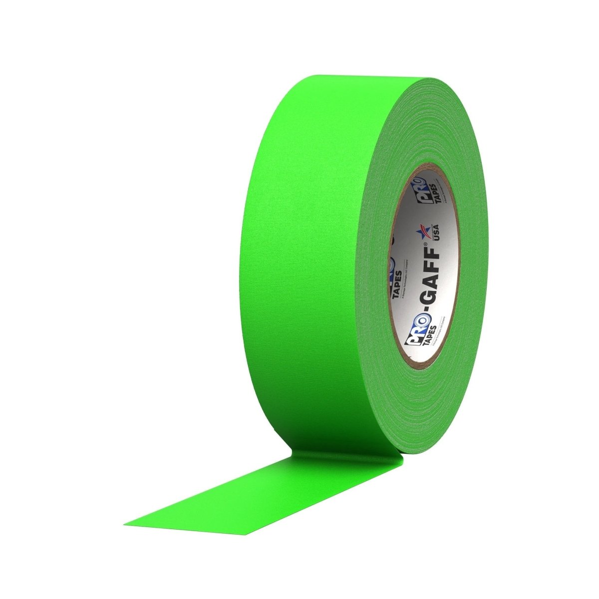 Pro Tapes Pro Gaff Fluorescent Gaffer Tape – 2" x 50 Yard FL Colors - Veteran Powered